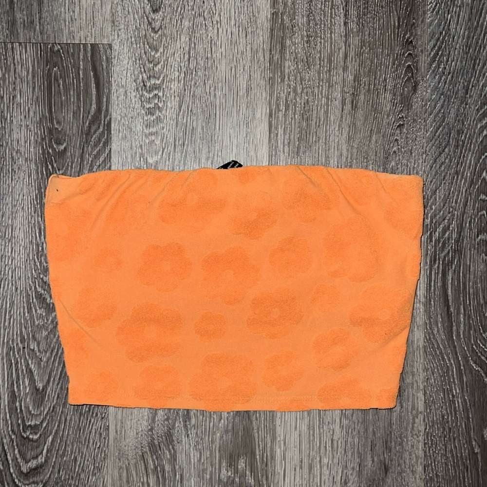 Orange Tube Top